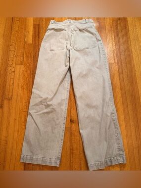 Madewell The Perfect Vintage High Rise Wide-Leg Crop Jeans Womens 29 Denim